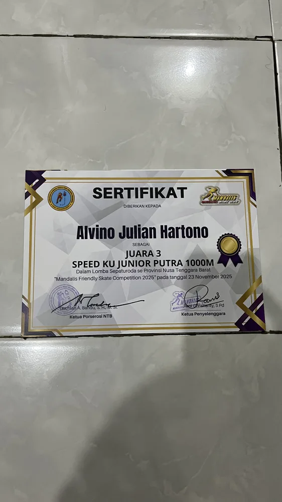 Speed 1000m Putra