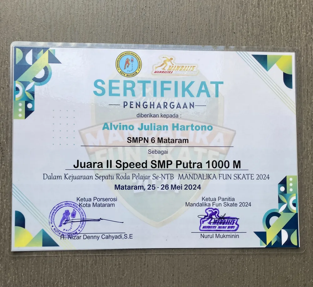 Speed 1000m Putra