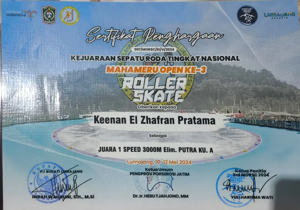 Speed 3000m Elim KU- A Putra