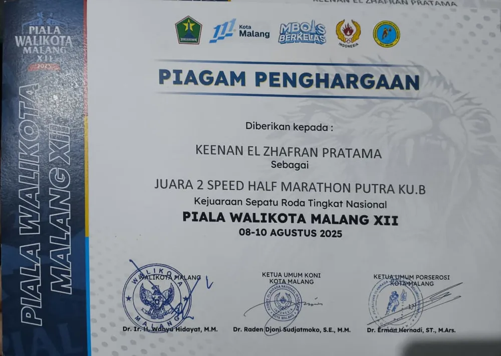 SPEED HALF MARATHON KU B PUTRA
