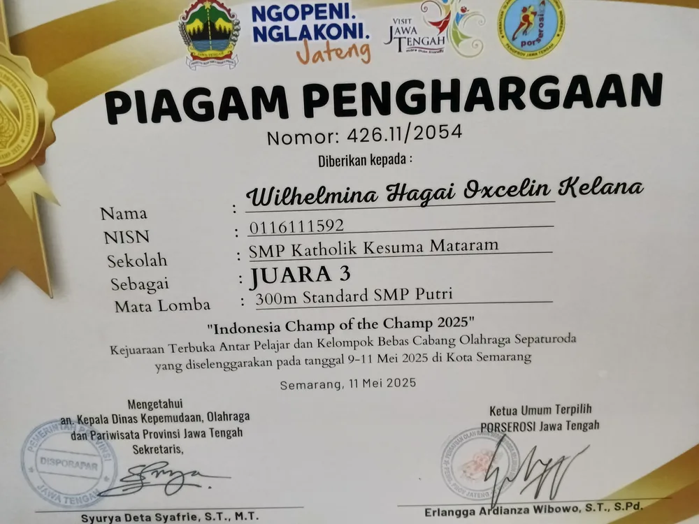 300m Standard SMP Putri