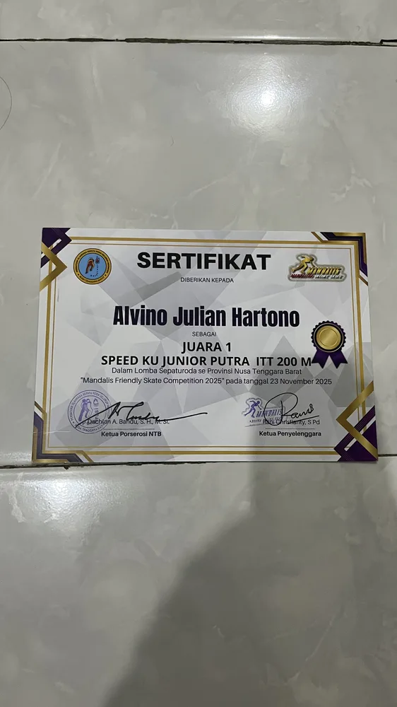 Speed 200m Putra