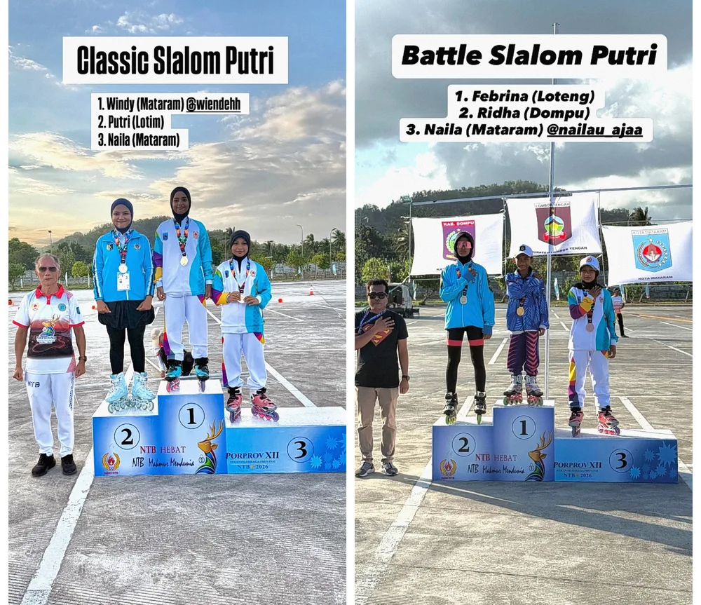Clasic slalom dan battle slalom