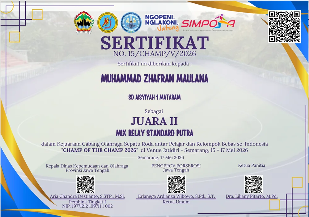 MIX RELAY STANDARD PUTRA