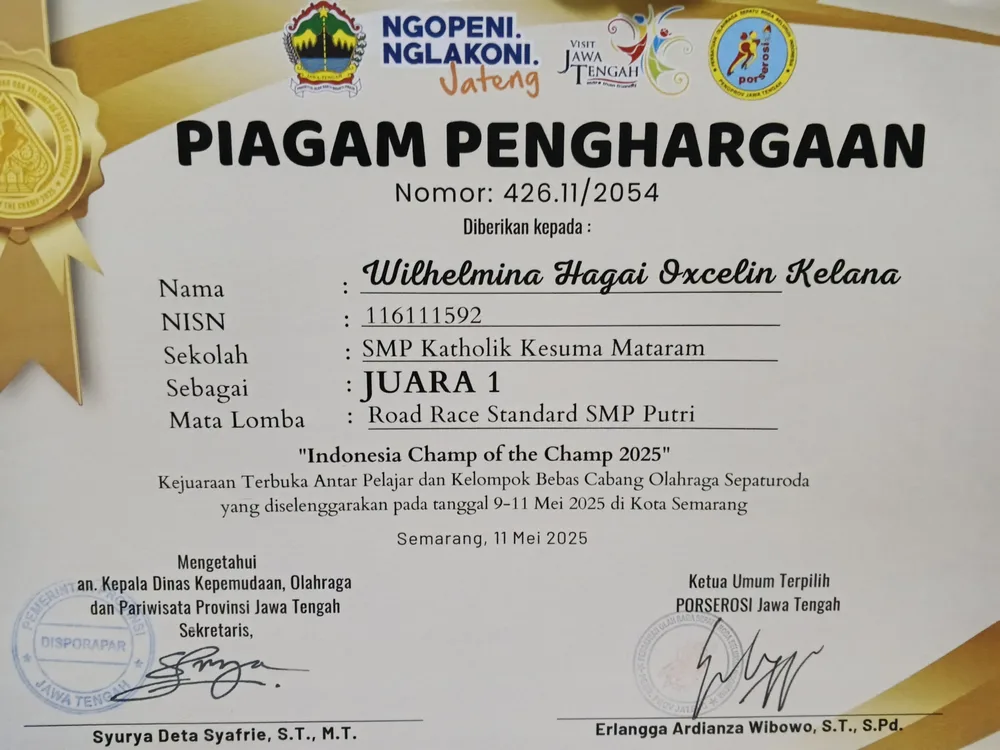 Road Race Standard SMP Putri