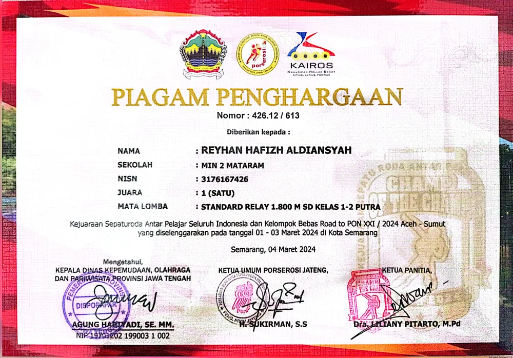 Relay 1800M Putra