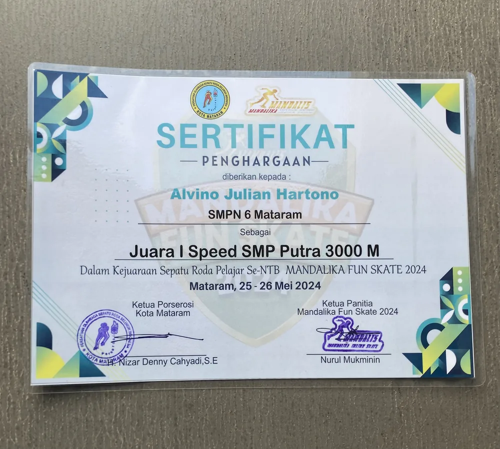 Speed 3000m Putra