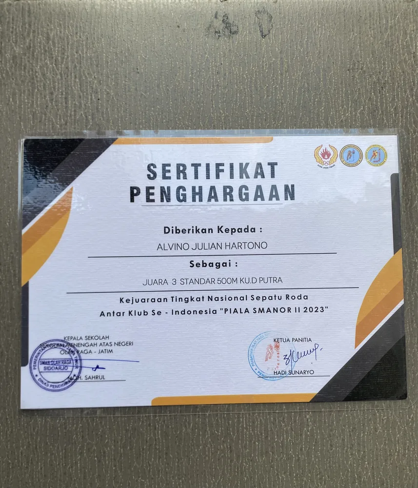 Standar 500m Putra