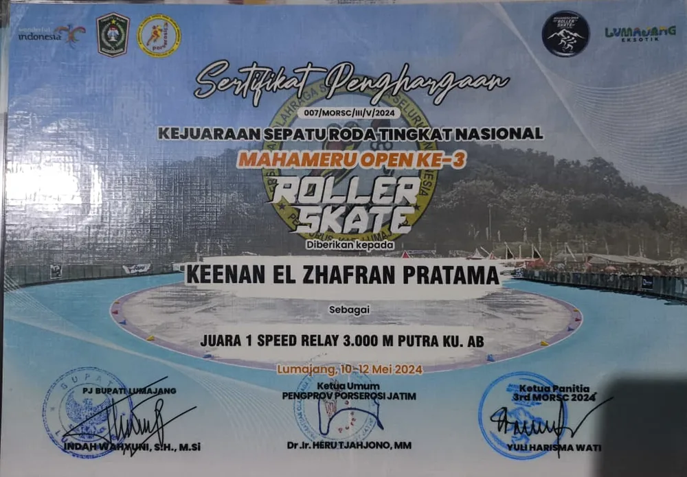 SPEED RELAY 3000M KU - AB PUTRA